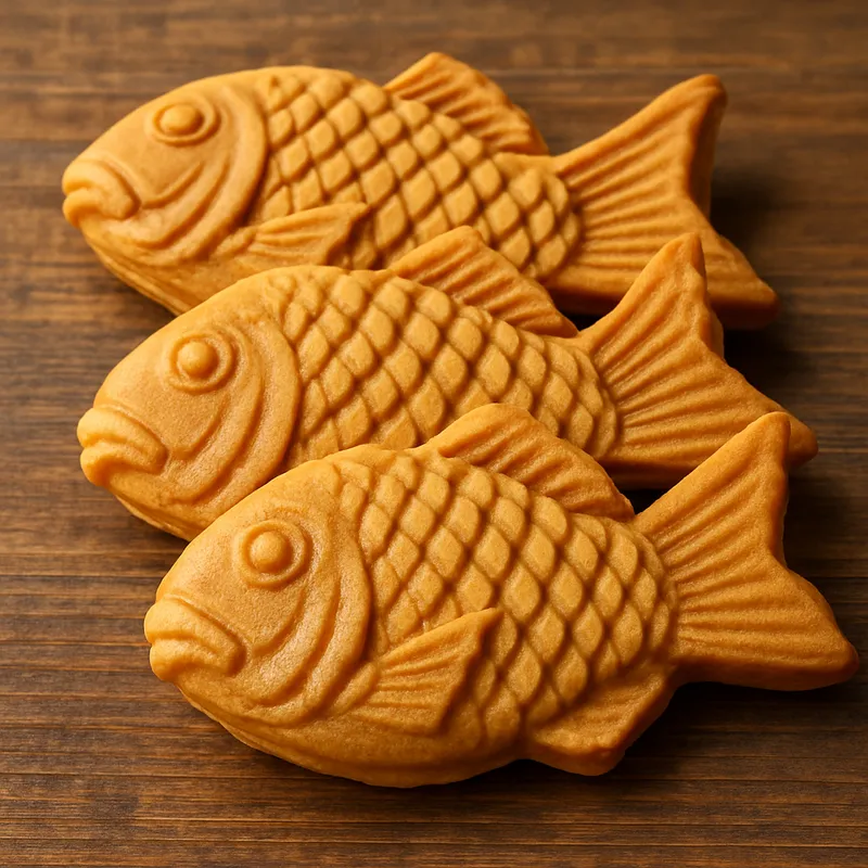 Tai Yaki (Fischförmiger Kuchen)