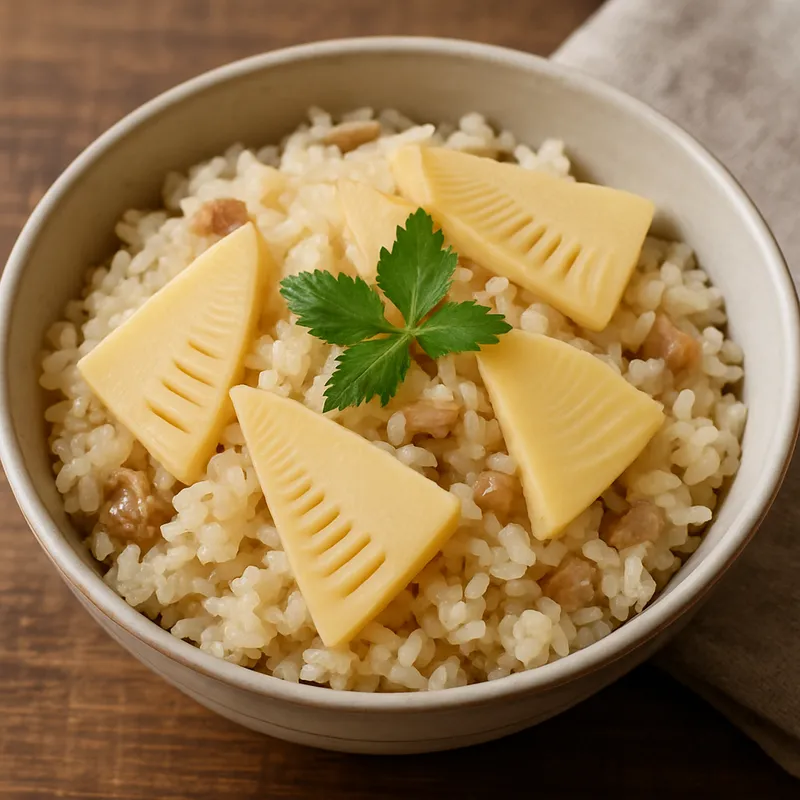 Takenoko Gohan (Bambussprossenreis)