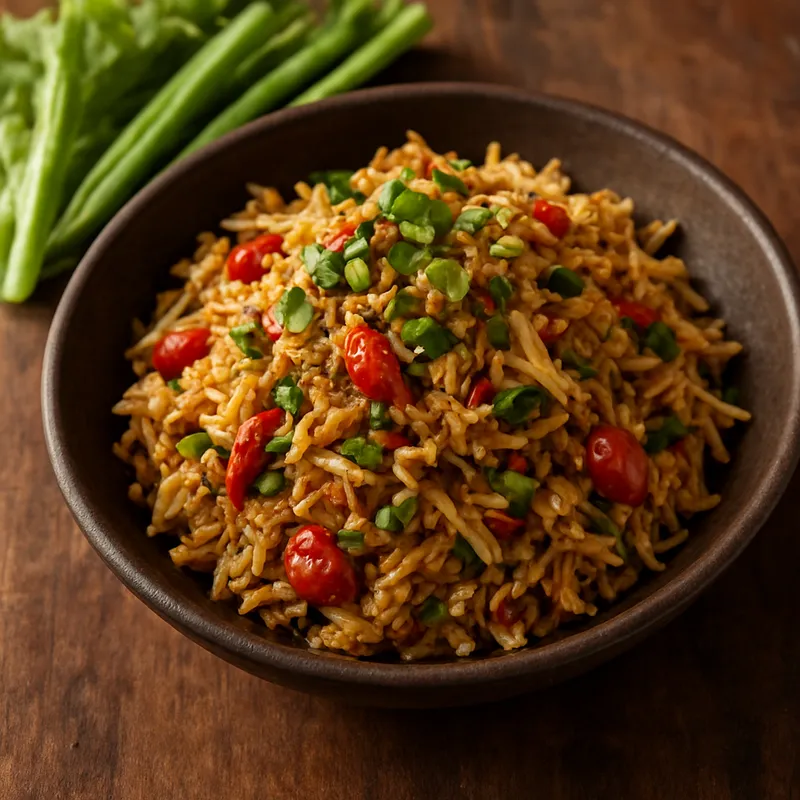 Tam Kanoon (Nordthailändischer Jackfrucht-Stampfsalat)