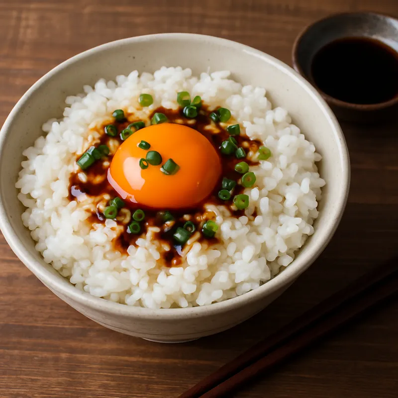 Tamago Kake Gohan (Reis mit rohem Ei)