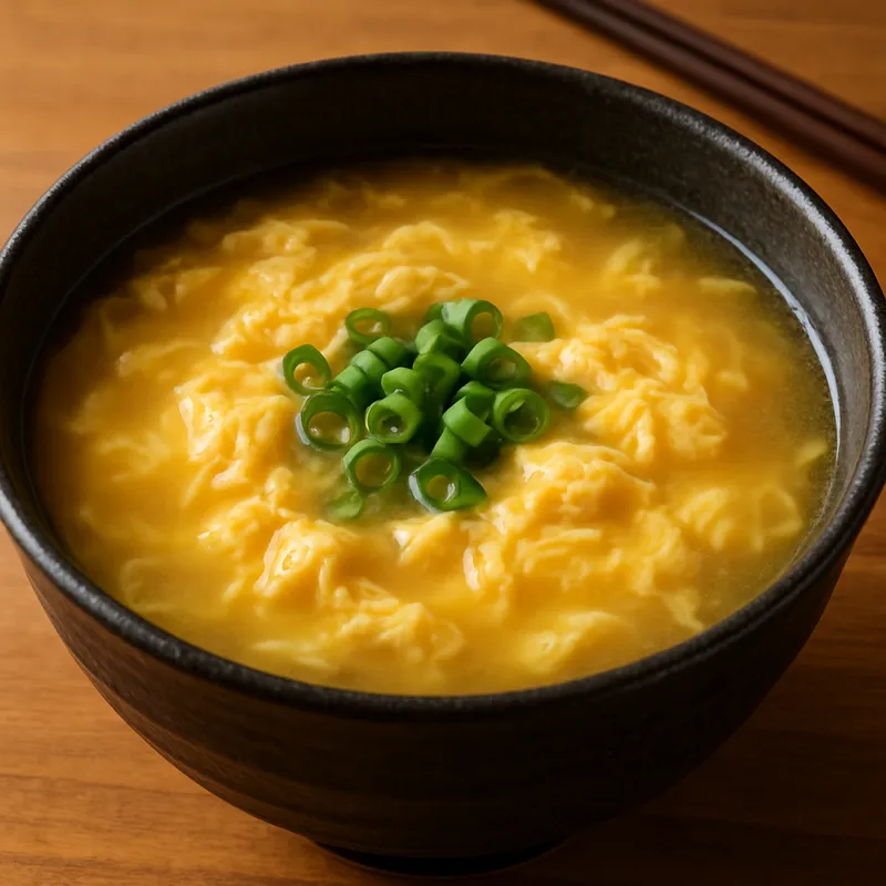 Tamago Toji (Japanische Eiersuppe)