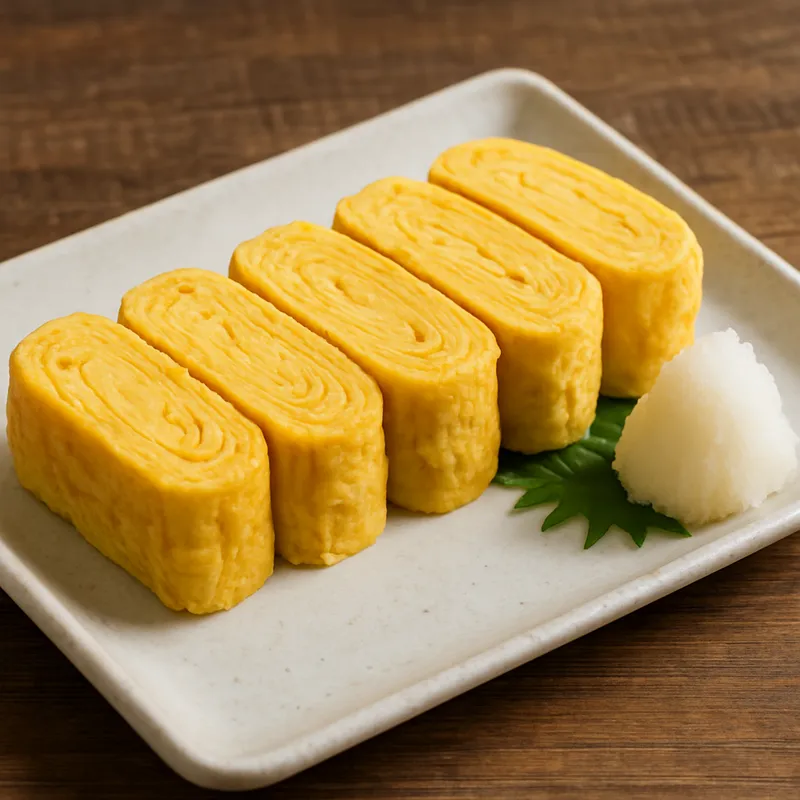 Tamagoyaki (Gerolltes Omelett)