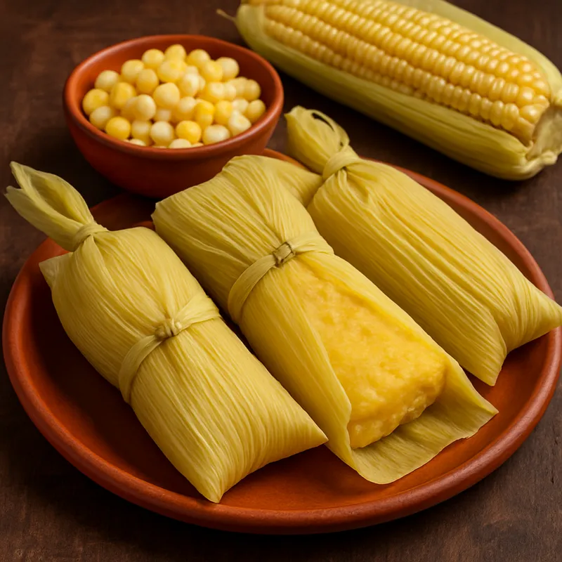 Tamales de Elote (Frische Maistamales)