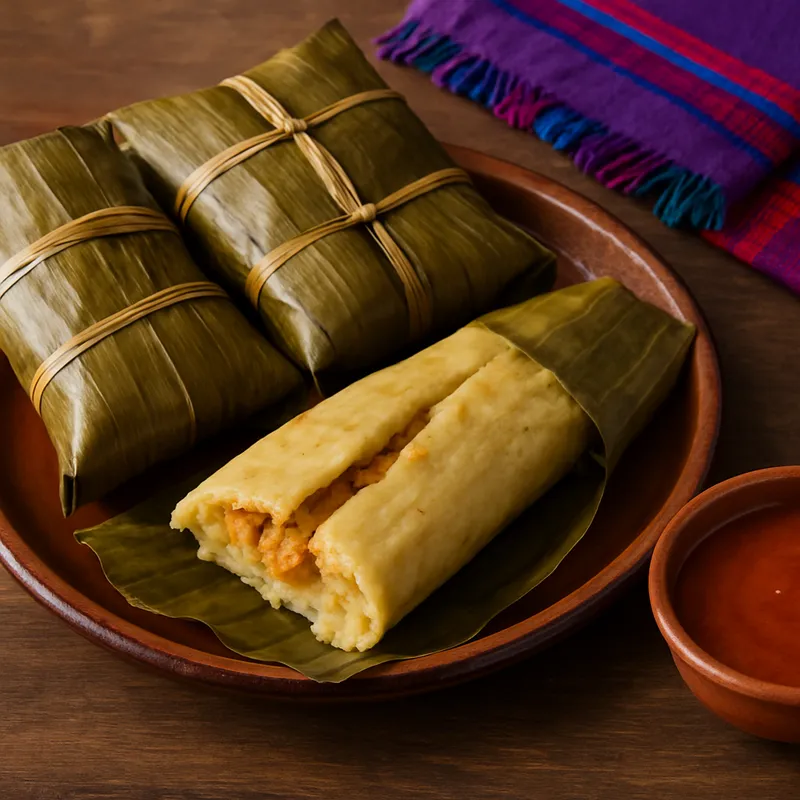 Tamales Oaxaqueños (Oaxakanische Tamales)