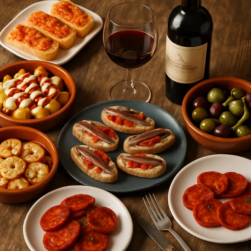 Tapa Route Abendtafel