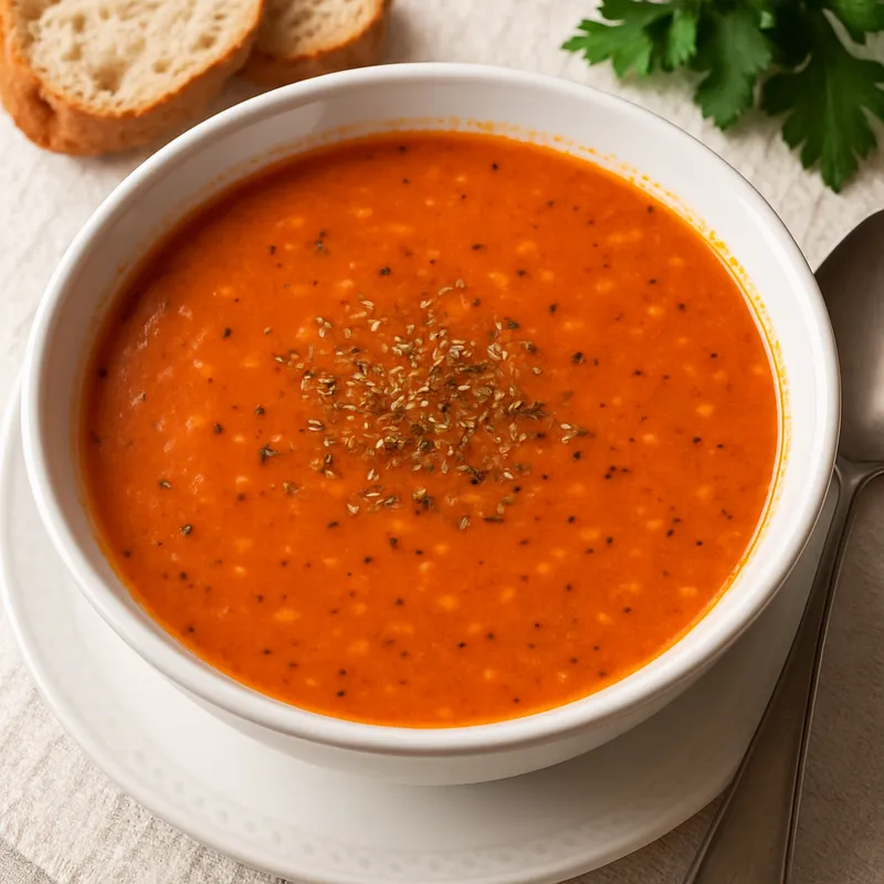 Tarhana-Suppe (Türkische Tarhana-Suppe nach Hausfrauenart)
