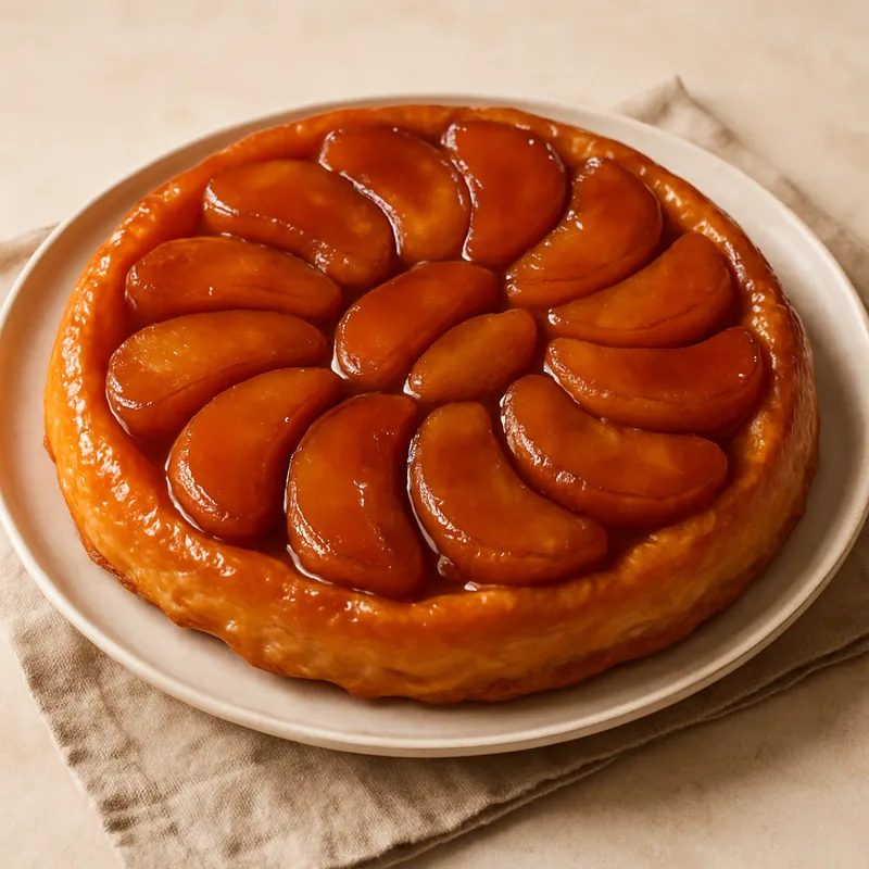 Tarte Tatin (Gestürzter Apfelkuchen)