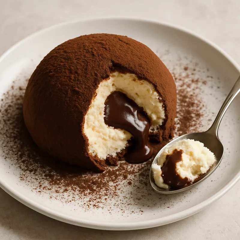 Tartufo Gelato (Italienisches Trüffeleis)