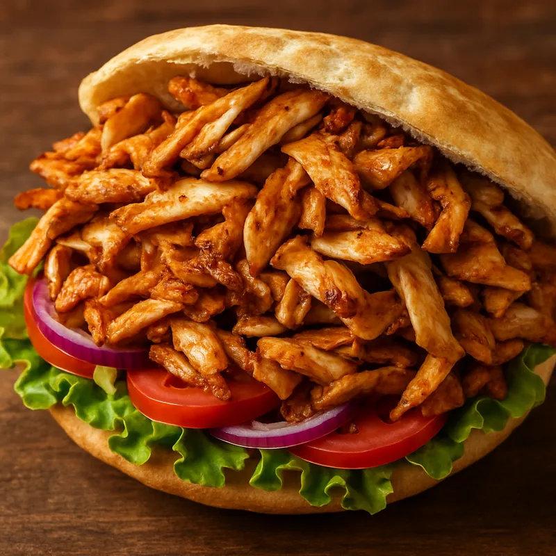 Tavuk Döner (Hähnchen-Döner-Kebab)