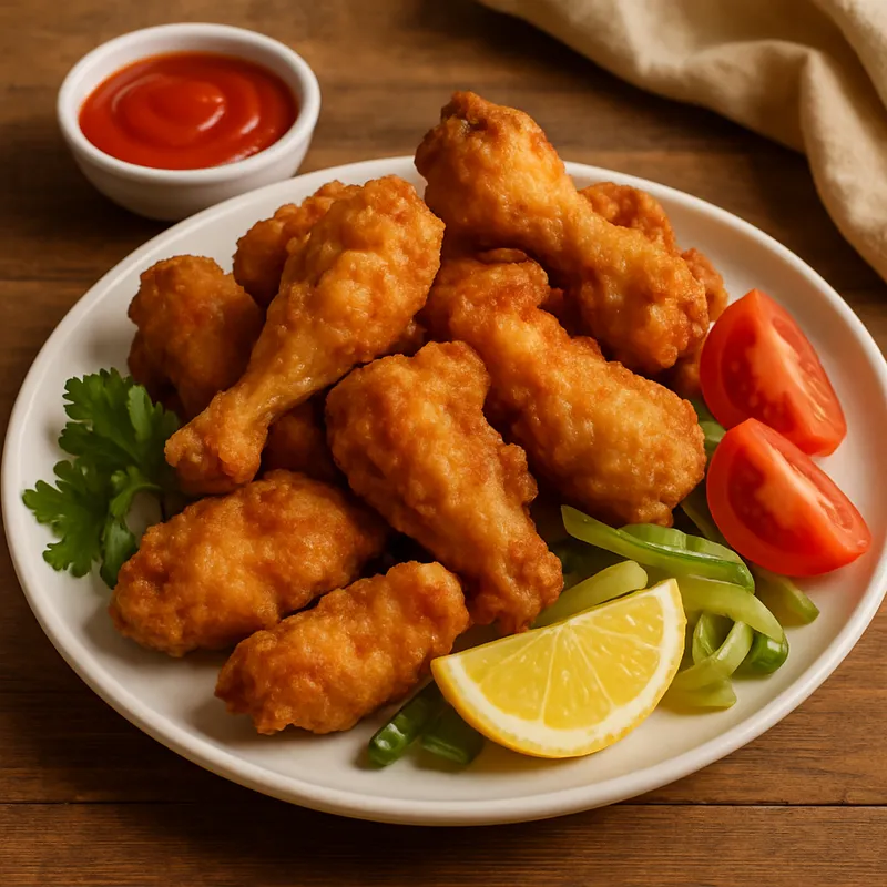 Tavuk Kizartma (Frittierte Hähnchenteile)