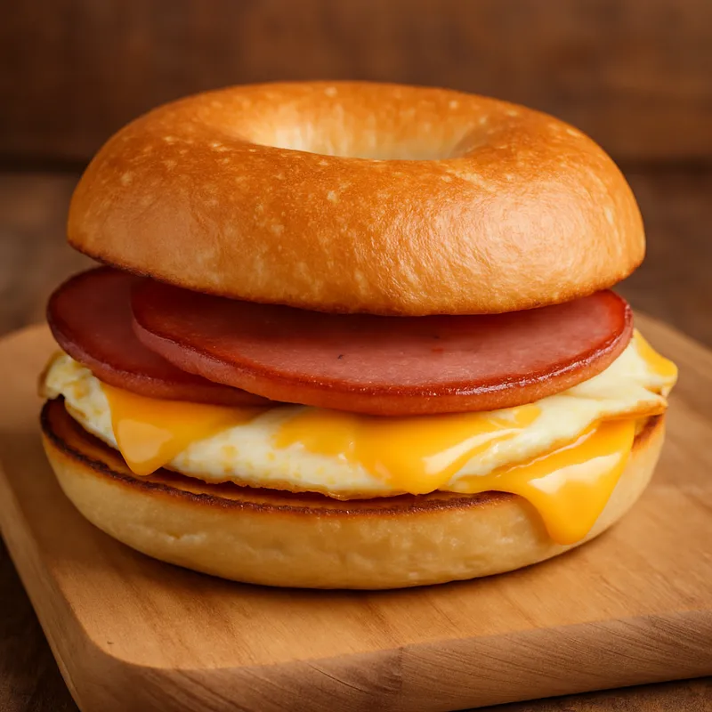 Taylor Ham Ei Käse Sandwich