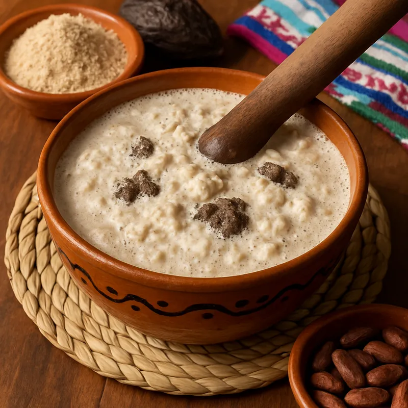 Tejate (Oaxacanisches Kakaogetränk)