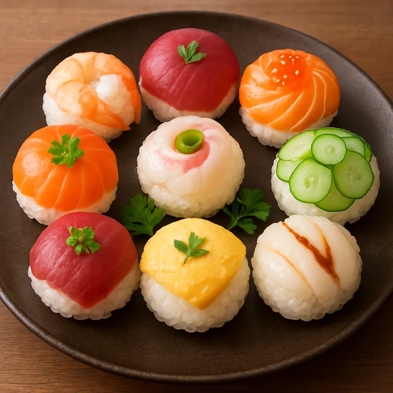 Temari Sushi (Kugel-Sushi)