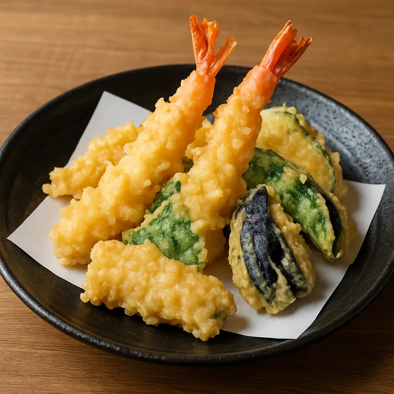 Tempura Moriawase (Tempura-Platte)