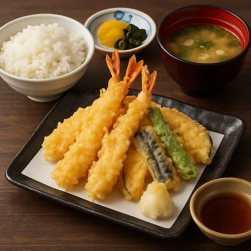 Tempura Teishoku (Tempura-Set)