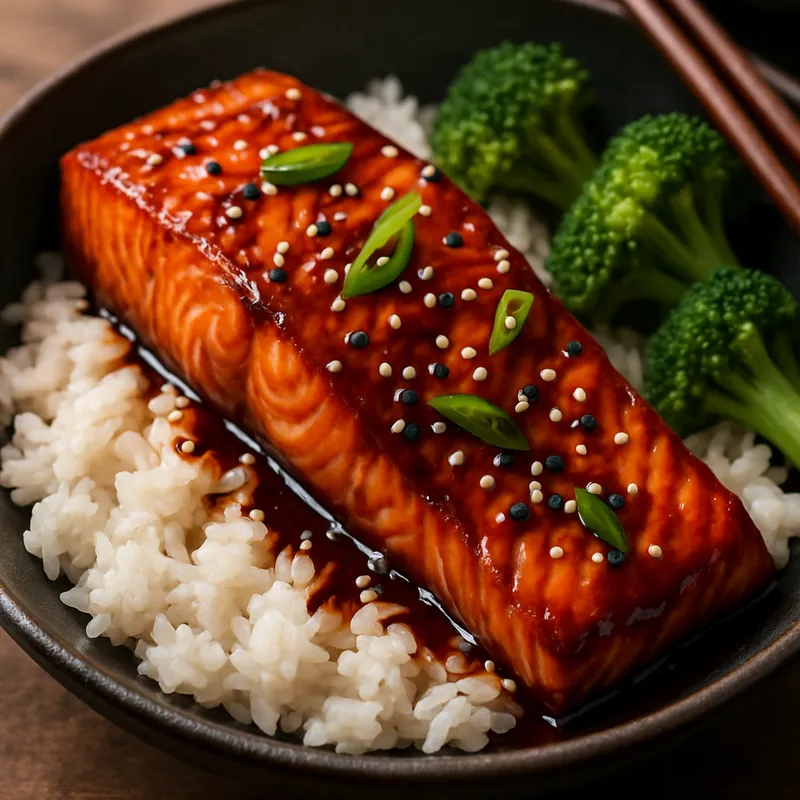 Teriyaki-Lachs