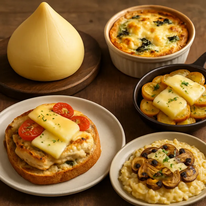 Tetilla-Käse-Gerichte