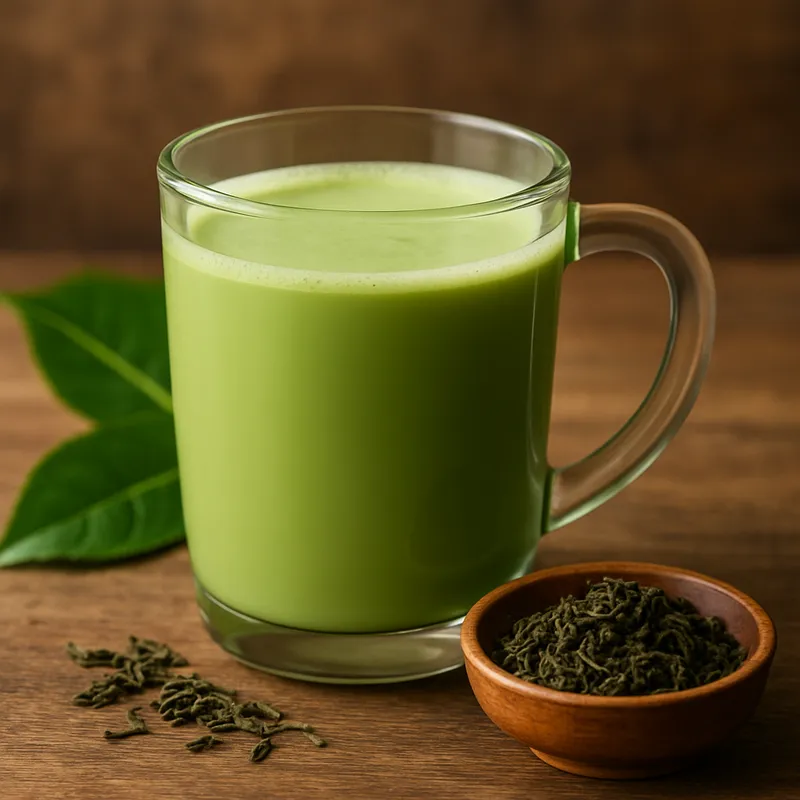 Thailändischer grüner Tee (Cha Khiew)