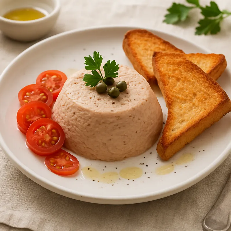 Thunfischmousse als Vorspeise