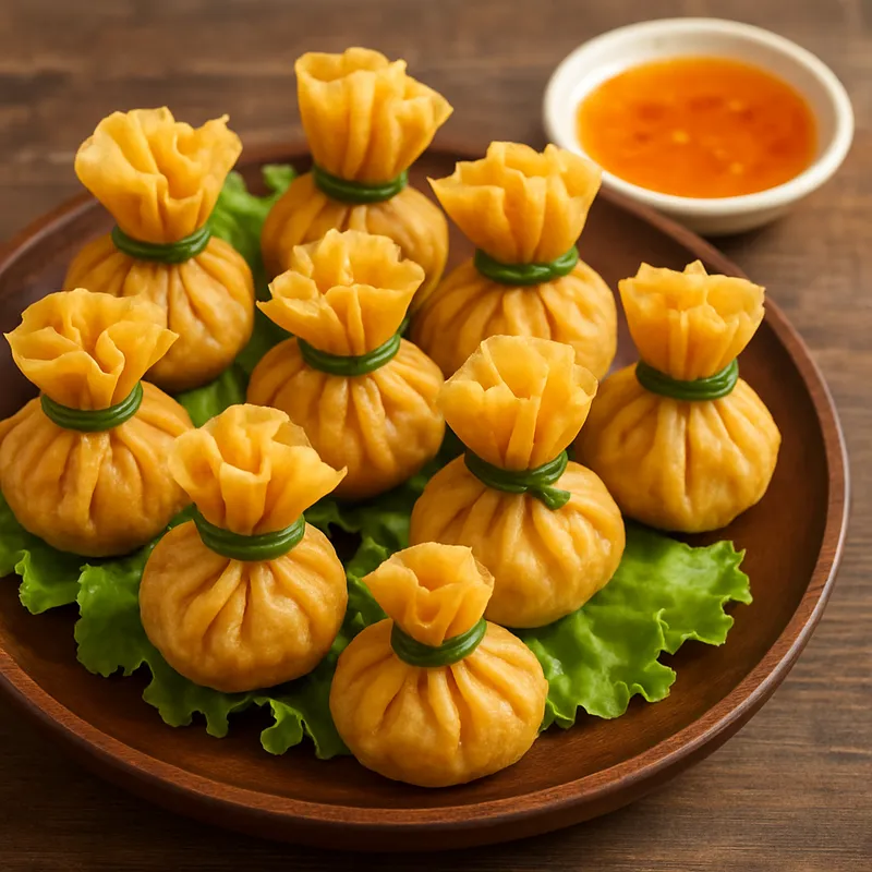 Thung Thong (Goldtüten-Teigtasche)