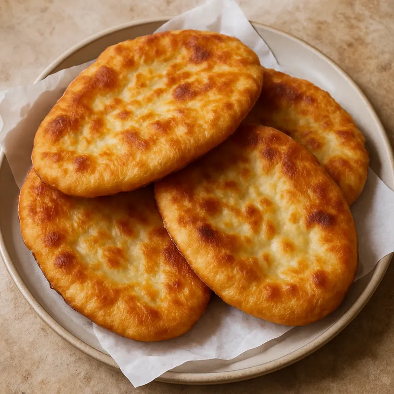 Tiganopsomo (Gebratenes Brot)