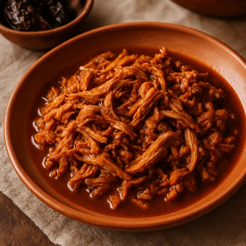 Tinga de Puerco (Chipotle-Schweinefleisch)