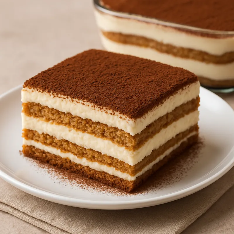 Tiramisu auf Türkische Art