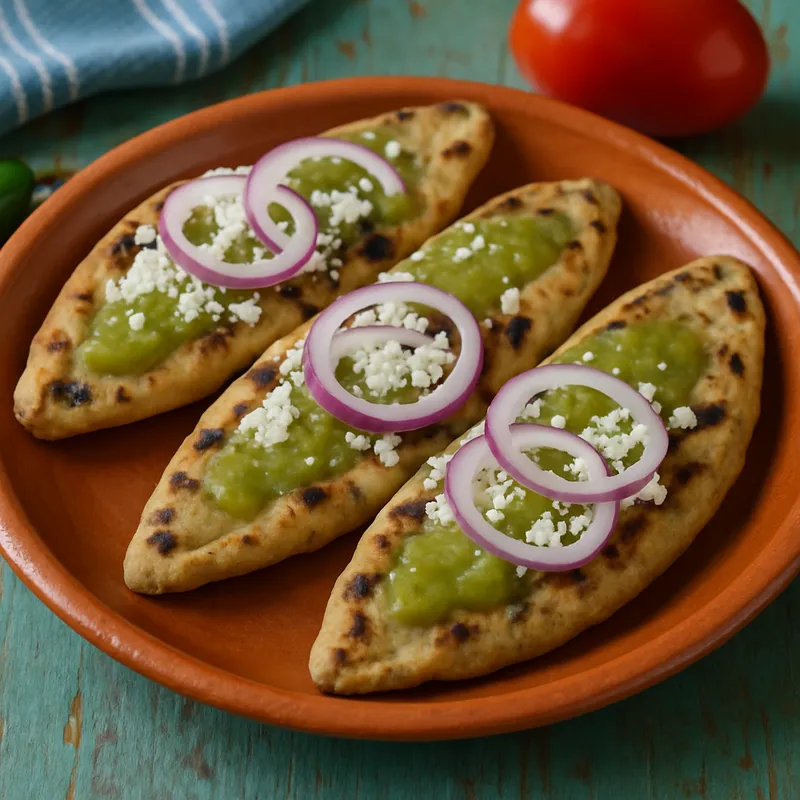 Tlacoyos aus Mexiko-Stadt