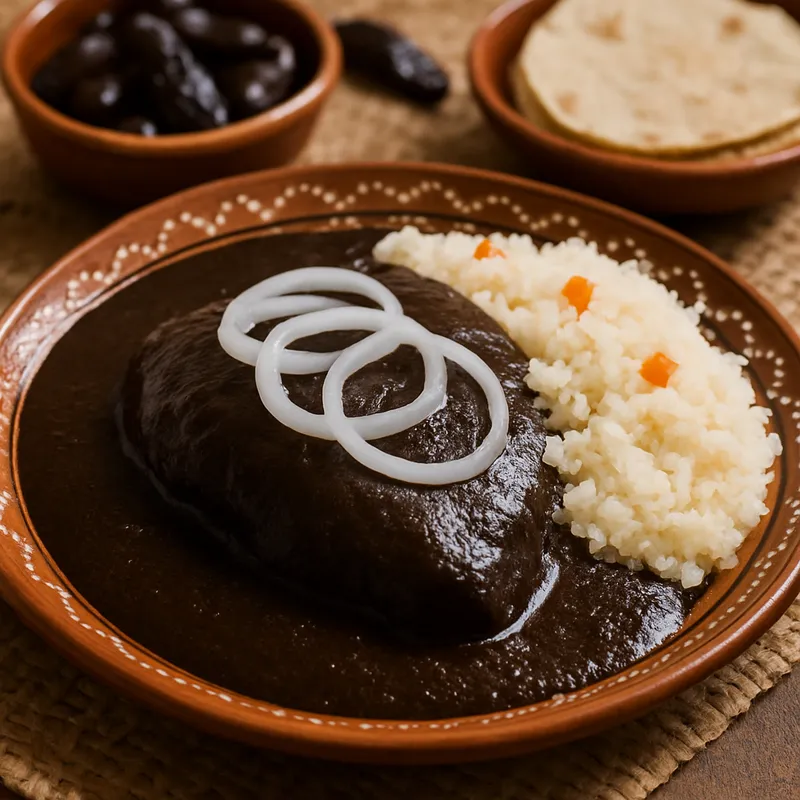 Tlaxcala Mole Prieto (Dunkles Mole aus Tlaxcala)