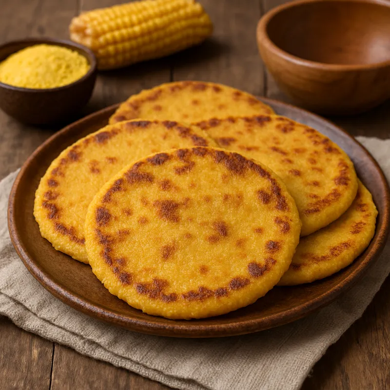 Toñas (Asturische Maisfladen)