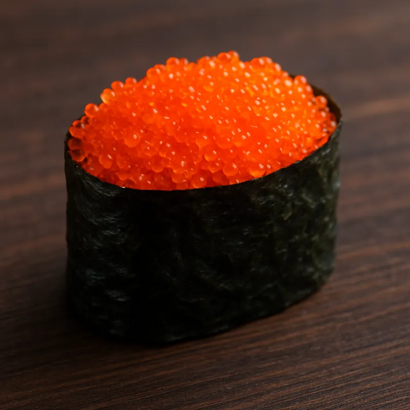 Tobiko Gunkan (Fliegender Fischrogen Sushi)