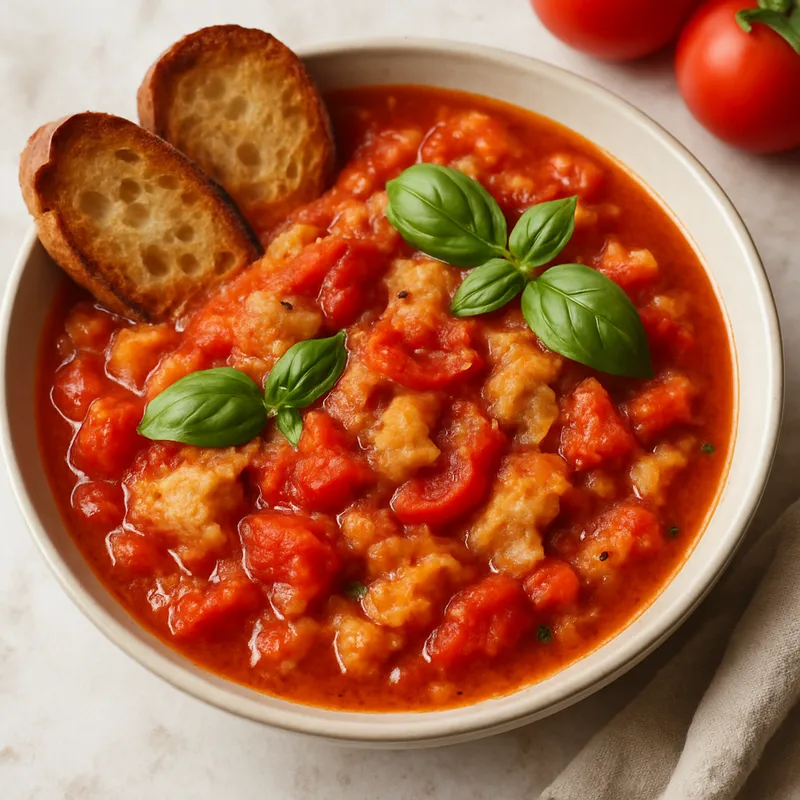 Tomaten-Brot-Suppe