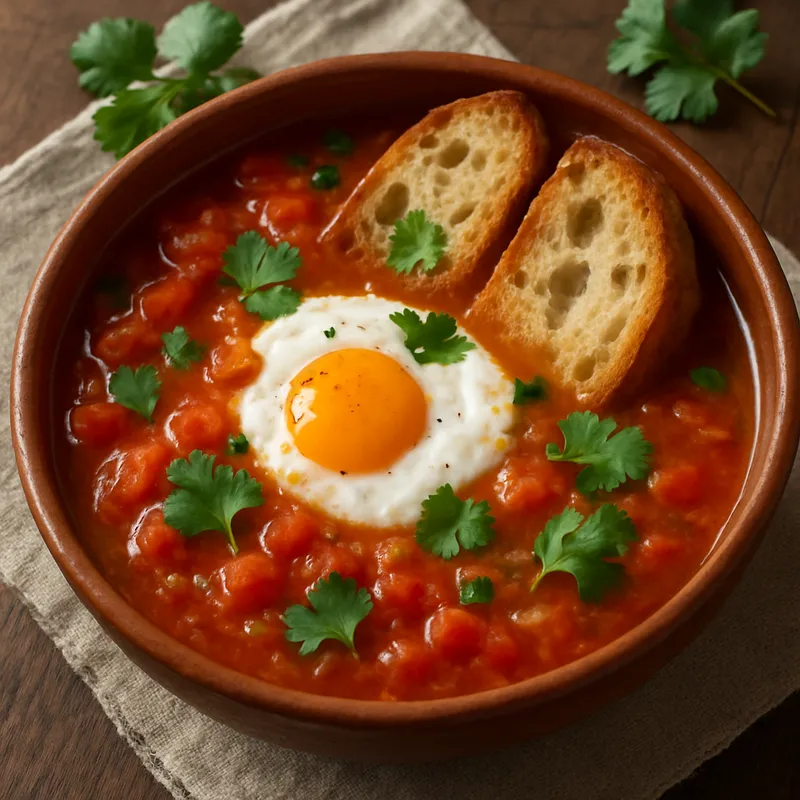 Tomatensuppe Alentejana