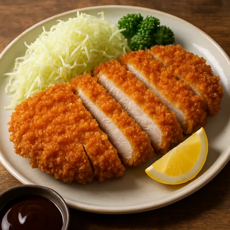 Tonkatsu (Paniertes Schweineschnitzel)