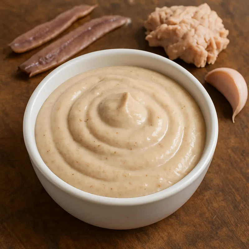 Tonnato-Sauce (Thunfisch-Sardellen-Sauce)