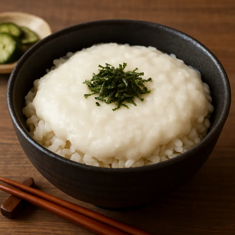 Tororo Gohan (Reis mit geriebenem Yamswurzel)