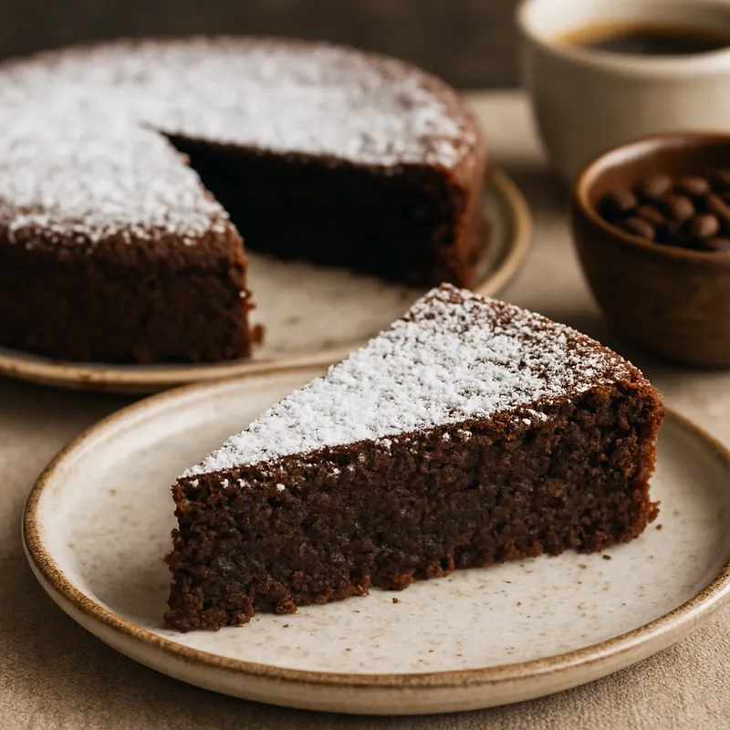 Torta Barozzi (Italienischer Schokoladen-Kaffee-Kuchen)