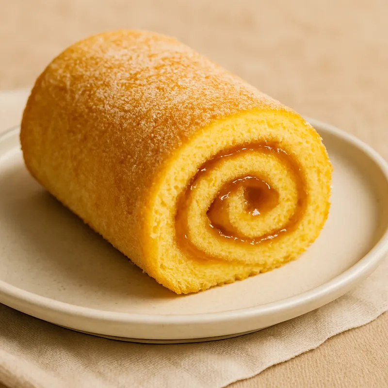 Torta de Azeitão (Gerollter Eierkuchen)