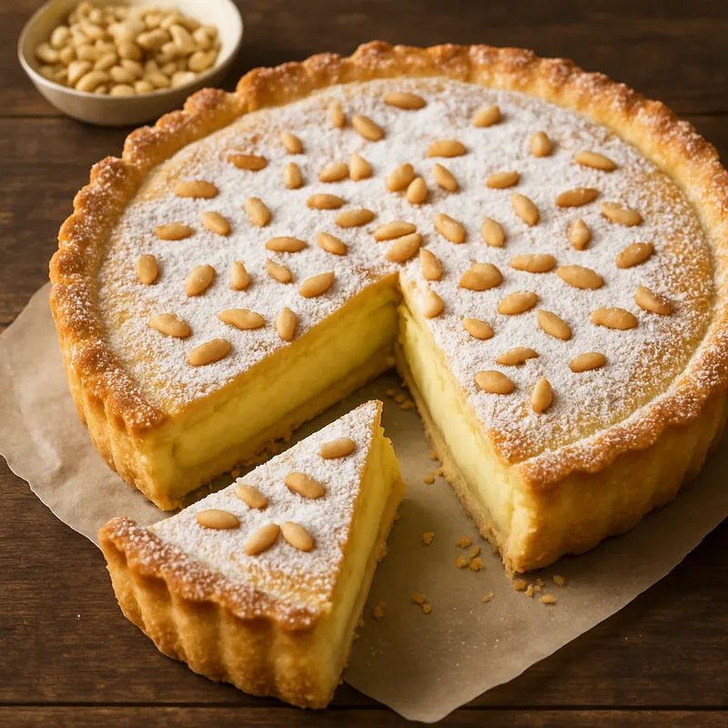 Torta della Nonna (Großmutterkuchen)