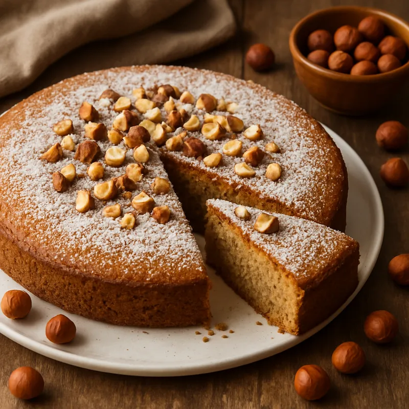 Torta Di Nocciole (Haselnusskuchen)
