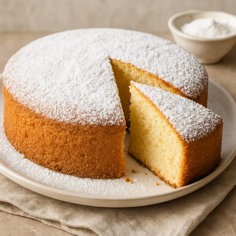 Torta Margherita (Italienischer Margherita-Kuchen)