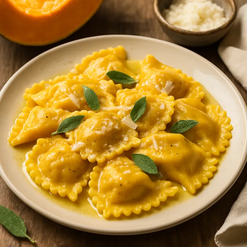 Tortelli di Zucca (Kürbis-Tortelli)