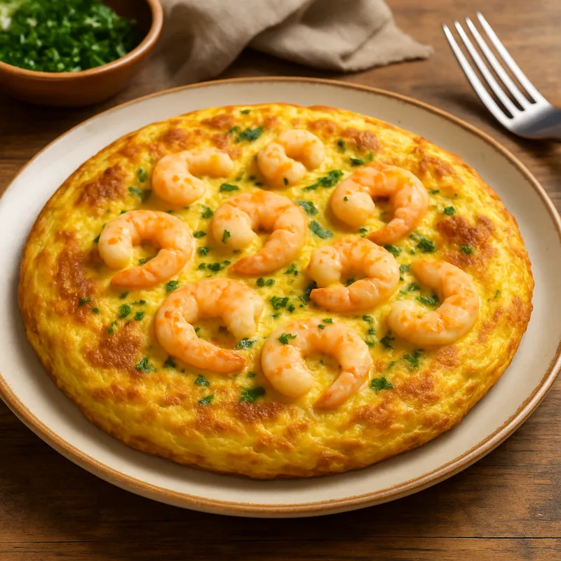 Tortilla De Gambas (Garnelen-Omelett)