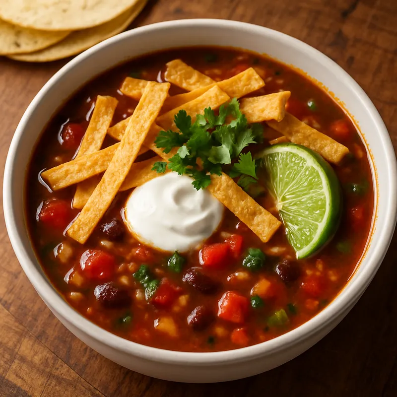 Tortilla-Suppe