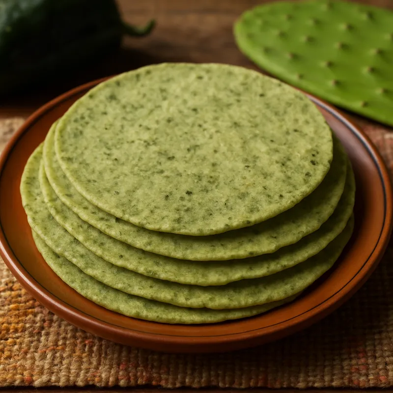 Tortillas De Nopal (Kaktus-Tortillas)