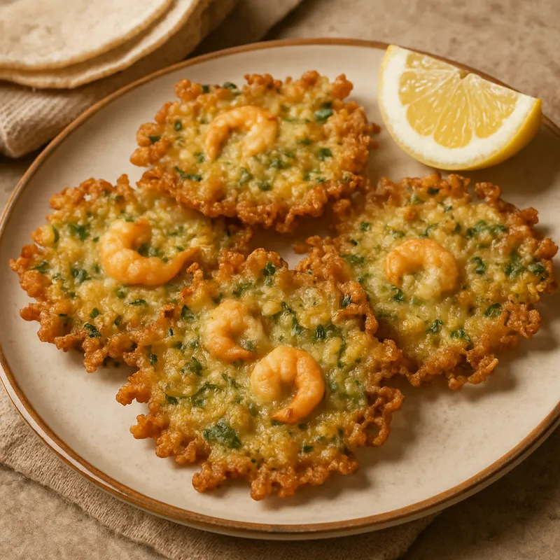 Tortillitas De Camarones (Garnelen-Küchlein aus Cádiz)