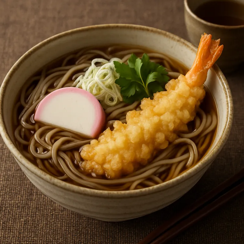 Toshikoshi Soba (Buchweizennudeln zu Silvester)