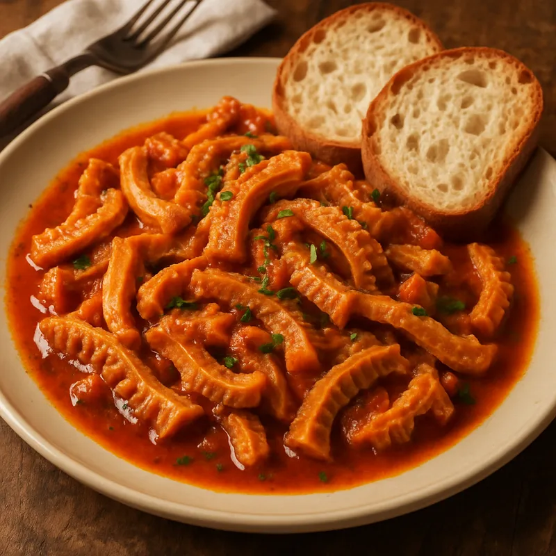 Trippa alla Fiorentina (Kutteln auf Florentiner Art)