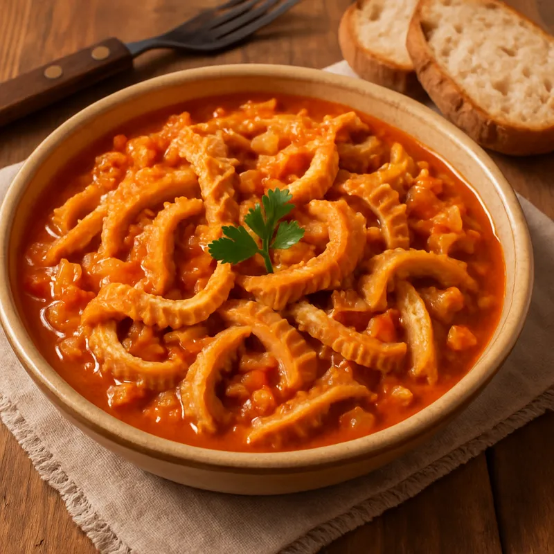 Trippa alla Fiorentina (Kutteln auf Florentiner Art)