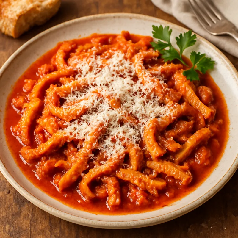 Trippa alla Parmigiana (Kutteln nach Parmesan-Art)
